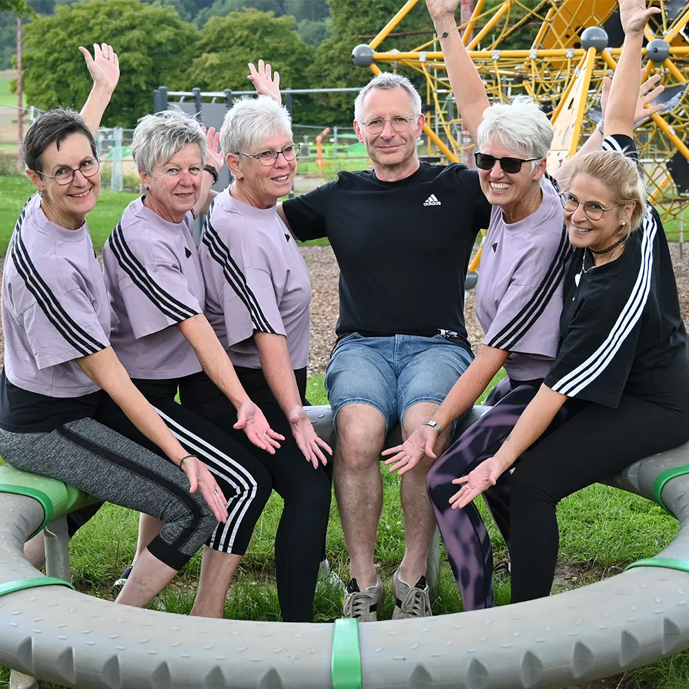 Helga, Andrea, Mirja, Christine und Renate